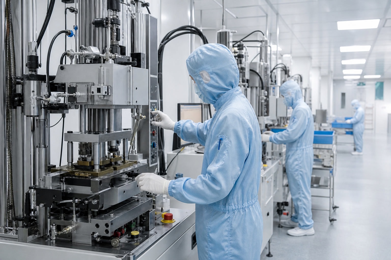 Cleanroom LSR Molding | Precision Silicone Manufacturing for Critical Applications