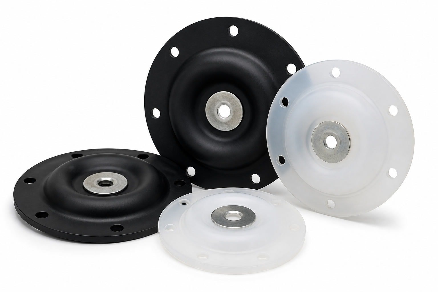 Custom silicone pump diaphragms manufactured by LSRParts