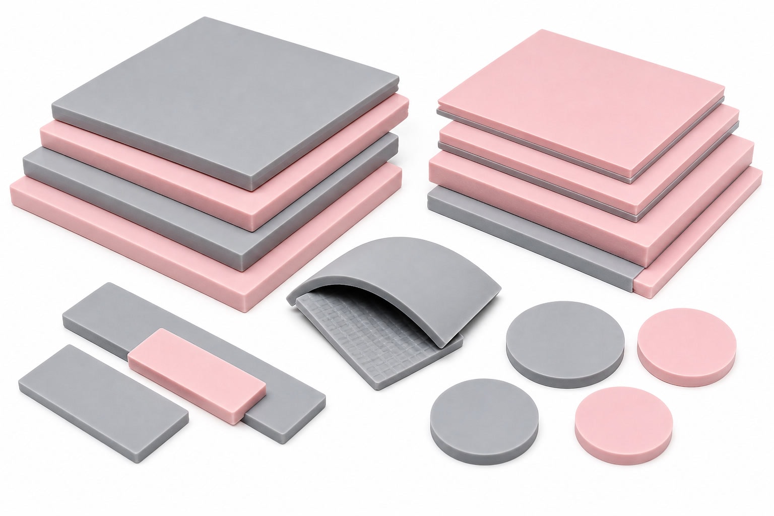 Thermal gap pads for electronics thermal management